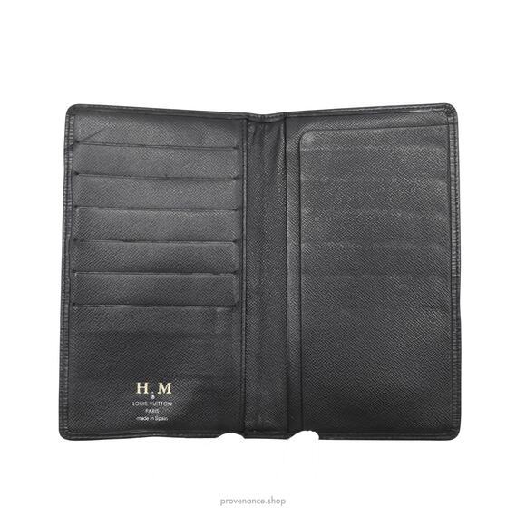 🔴 Louis Vuitton Long Wallet - Black Epi Noir Leather - Picture 7 of 8